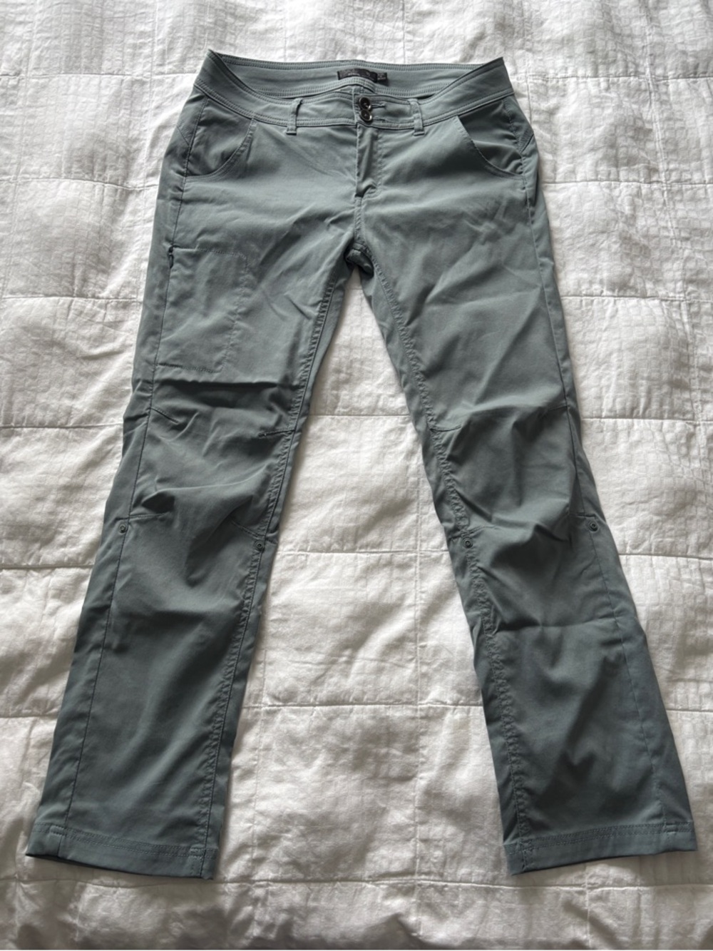 Prana Halle Straight Pants Sage 10